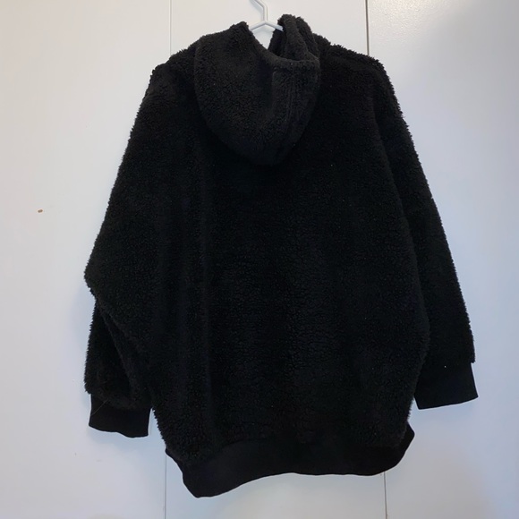 OAK + FORT Teddy Bear Hoodie - Picture 2 of 2